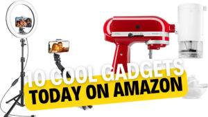 10 cool gadgets today on amazon