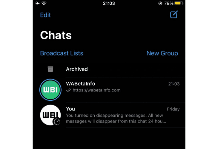 WhatsApp update new