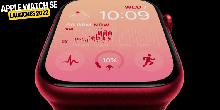Apple Watch SE Launches 2022 red
