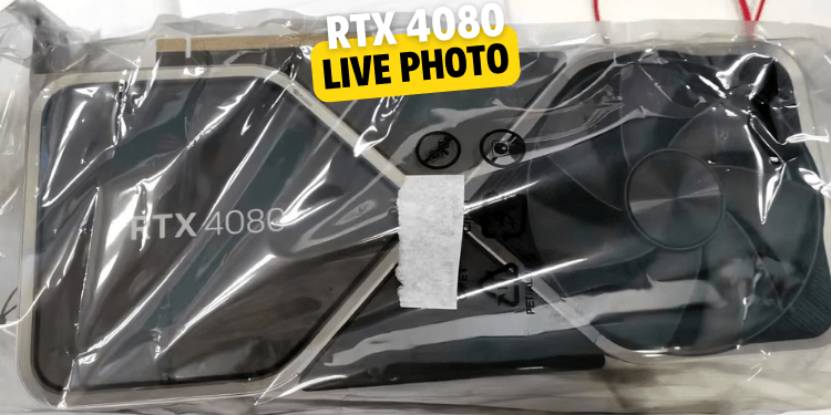 GeForce RTX 4080 live photo