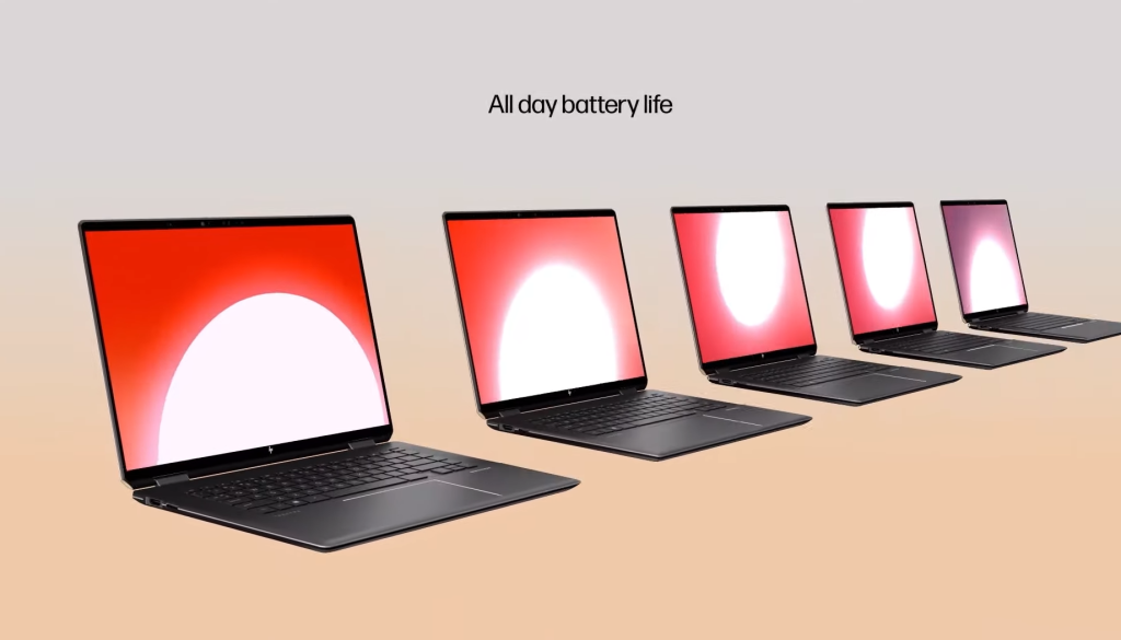 HP Spectre X360 14 all day battery life