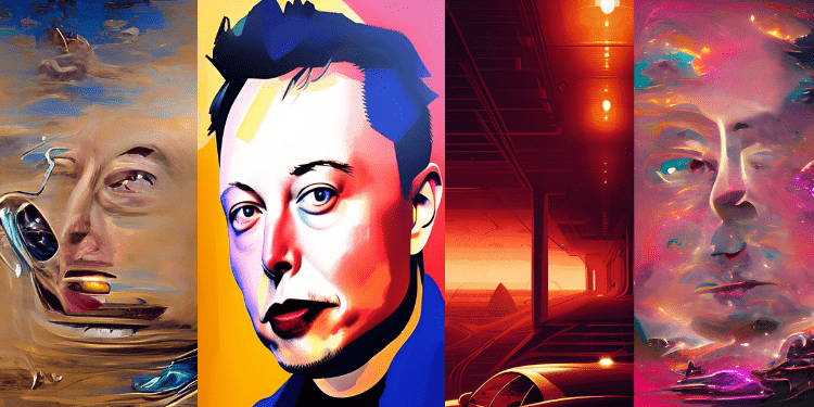 36+ NFT Digital Art AI Collection: Elon Musk
