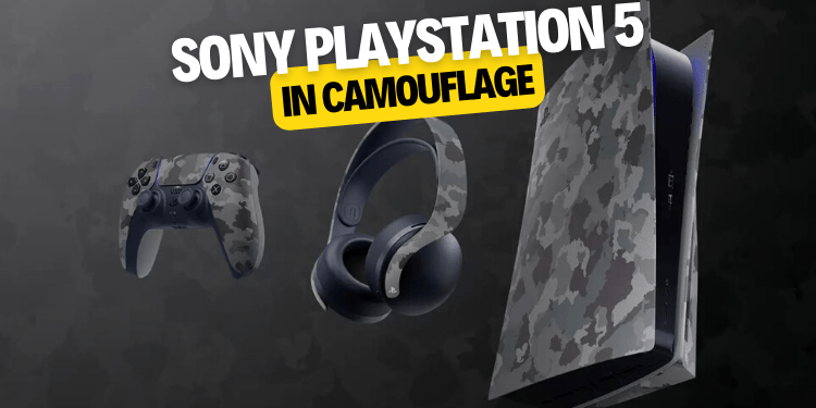 Sony PlayStation 5 in camouflage