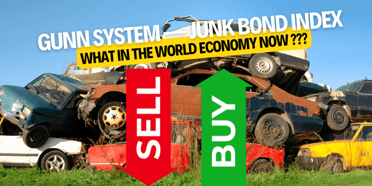 Gunn System — Junk Bond Index, What in the World Economy Now