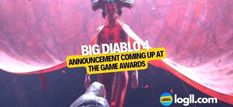 BIG DIABLO 4 announcement coming up at the Game Awards