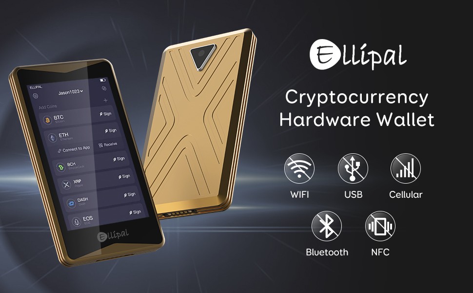 Ellipal Cryptocurrency Hardware Wallet