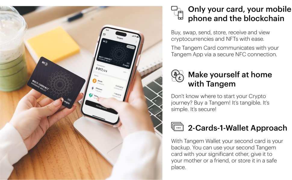 Tangem - only your card, your mobile phone and the blockchain