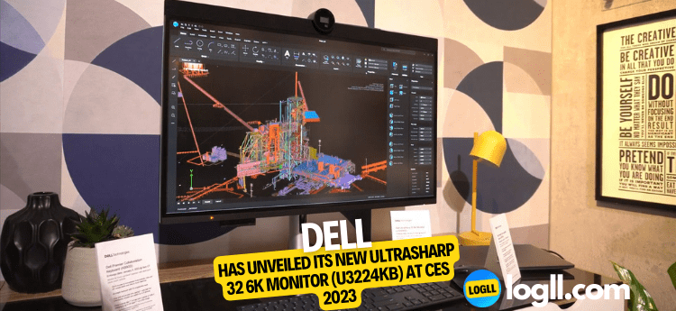 Dell has unveiled its new UltraSharp 32 6K monitor (U3224KB) at CES 2023