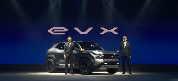 Maruti Suzuki Unveils Concept eVX Electric SUV A Vision for the Future of EVs in India
