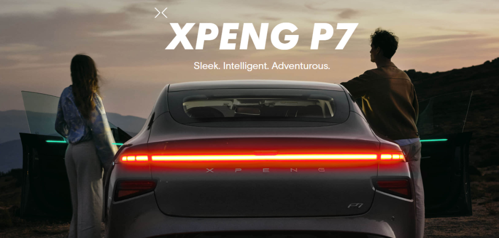 XPeng P7 Sleek. Intelligent. Adventurous