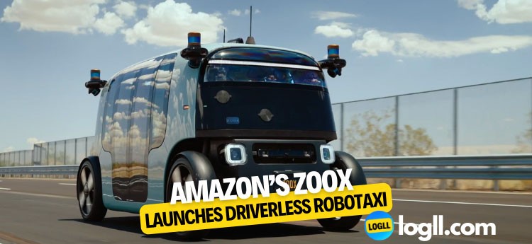 Amazon’s Zoox Launches Driverless Robotaxi