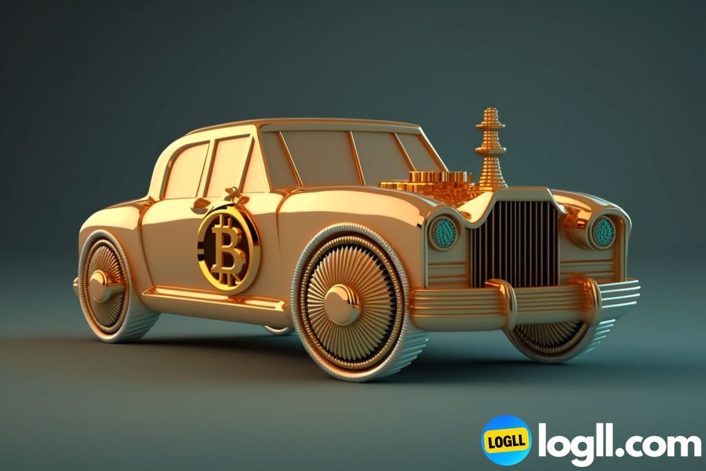 Bitcoin Luxury Car