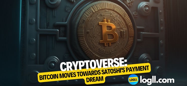 Cryptoverse - Bitcoin Moves Towards Satoshi's Payment Dream