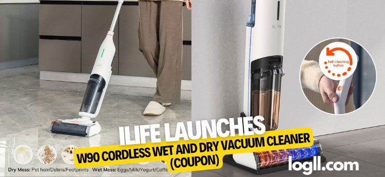ILIFE Launches W90 Cordless Wet and Dry Vacuum Cleaner (Coupon)