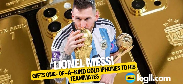 Lionel Messi Gifts One-of-a-Kind Gold iPhones to His Teammates