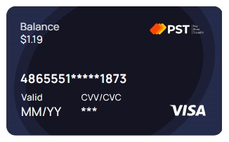 Pst Virtual Card