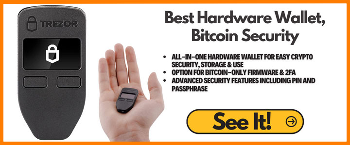 Trezor Model One: The Original Cryptocurrency Hardware Wallet for Secure Bitcoin Storage and Easy Asset Management