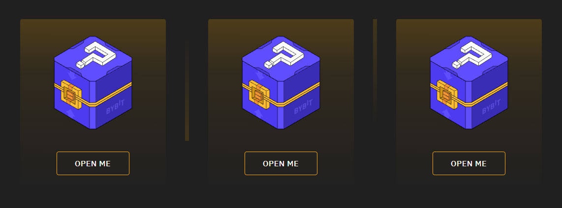 The "Swipe Away and Unlock Exciting Rewards" campaign by the Bybit Card takes center stage in this captivating image. The image showcases the requirements to qualify for mystery boxes filled with surprises. By swiping their Bybit Card for specific amounts, users can unlock the mystery boxes and reveal exhilarating rewards. Inside each mystery box, lucky recipients may discover coveted prizes, including the highly anticipated iPhone 14 Pro, a stylish set of AirPods Pro, as well as USDT coupons and bonuses. The image aims to create a sense of anticipation and adventure, enticing users to grab their Bybit Card and start swiping to unlock their lucky rewards. The design, coupled with the compelling text, motivates viewers to take immediate action and embark on an exciting journey of surprises and rewards.