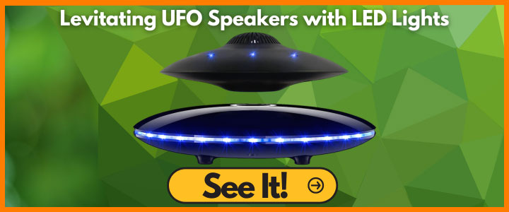Elevate Your Audio Experience! Witness the Coolest Gadgets - Levitating UFO Speakers Adorned with Captivating LED Lights. Embrace the Future of Music with RUIXINDA's Innovation.