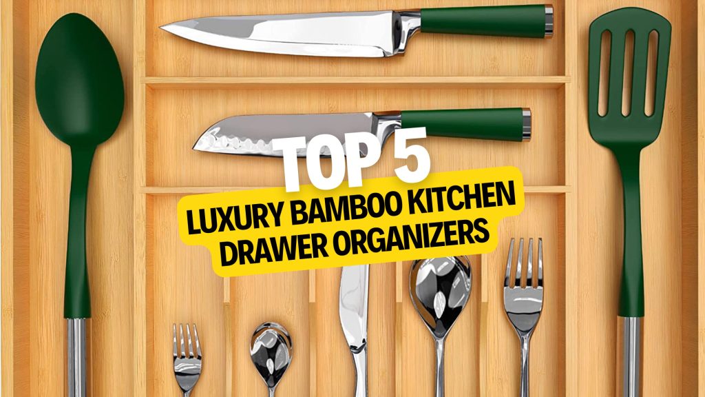 Explore the top 5 luxury bamboo kitchen drawer organizers that offer functional and stylish ways to keep your kitchen utensils organized. These organizers feature adjustable compartments and durable bamboo construction, ensuring easy access and a clutter-free kitchen space. Experience the perfect blend of efficiency and elegance with these premium drawer organizers.
