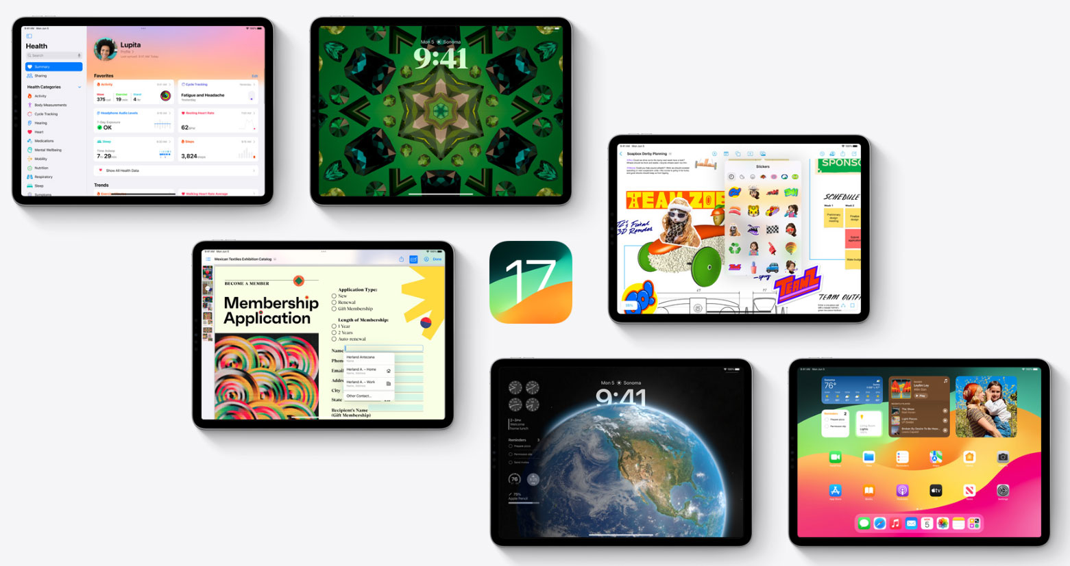 iPadOS 17 Preview
