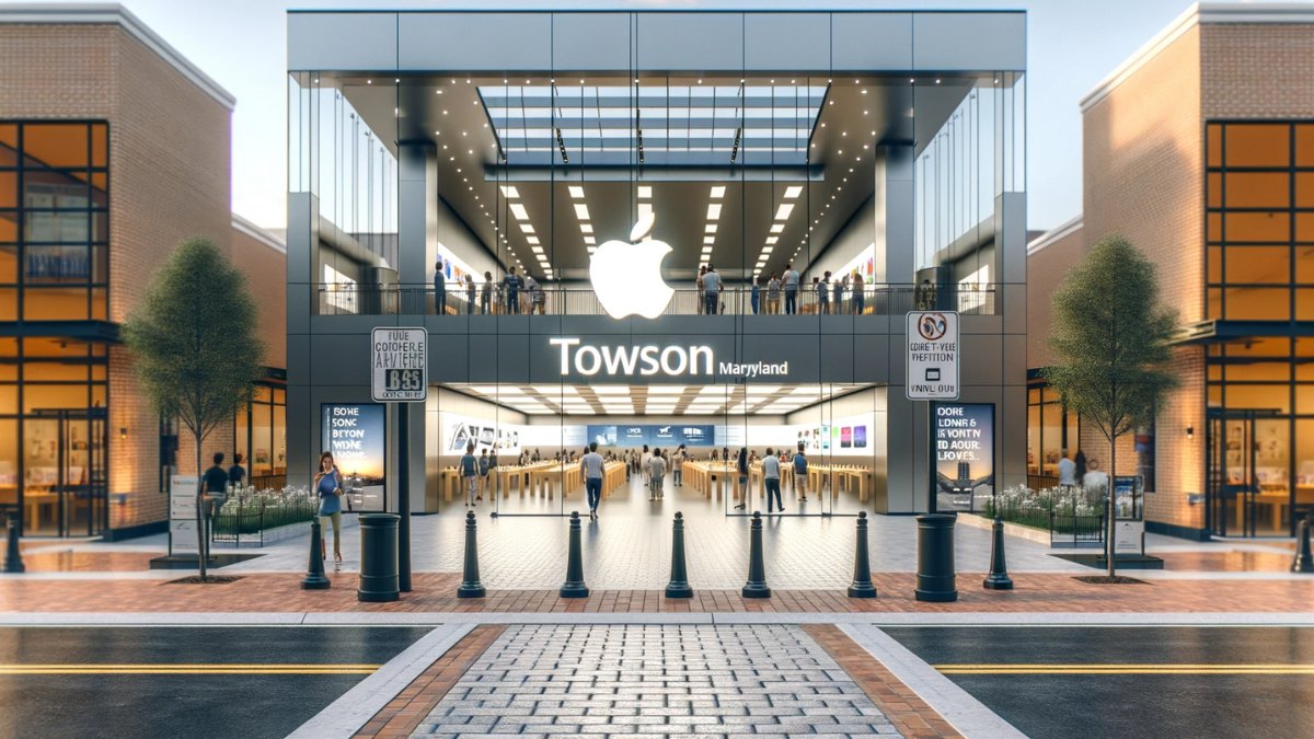 Apple Store in Towson, Maryland